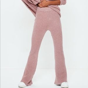 Missguided Petite Ribbed trousers